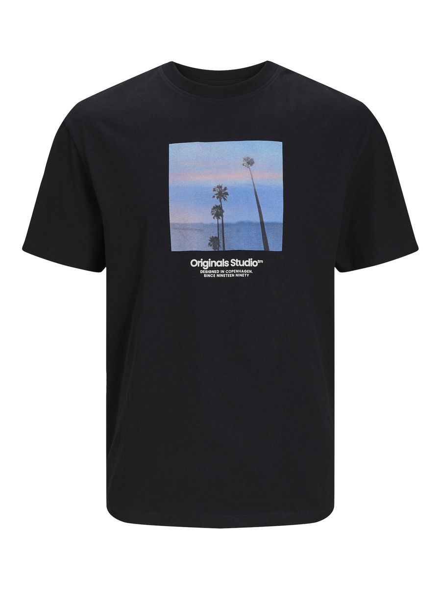 T-Shirt mit Grafikprint, lockere Passform