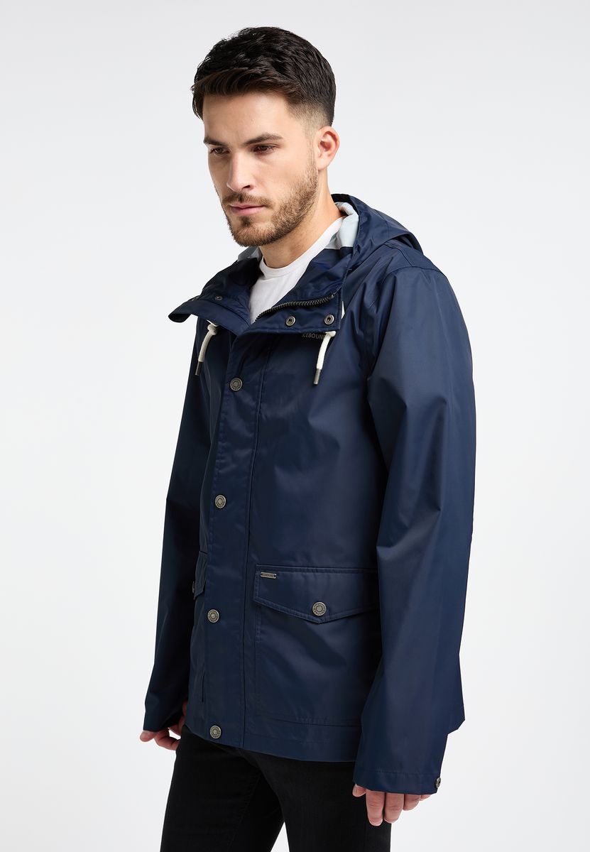 Beschichteter wasserdichter Parka mit Kapuze