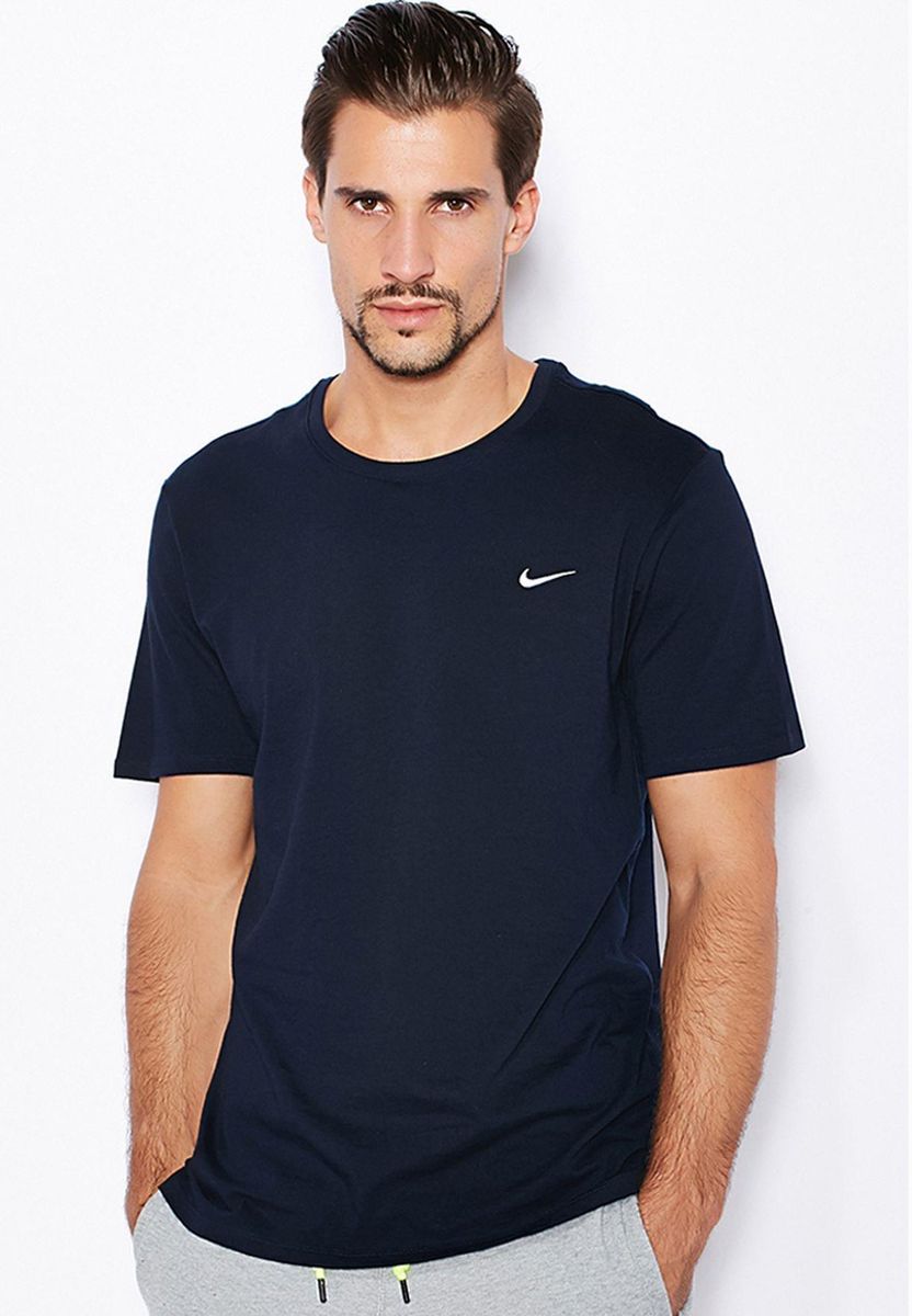 Klassisches Kurzarm-T-Shirt mit Logo