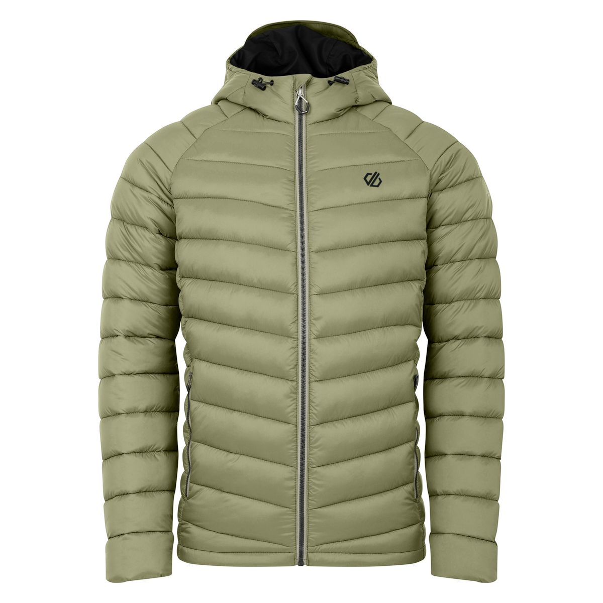 Herren Gepolsterte Outdoor Jacke mit Kapuze