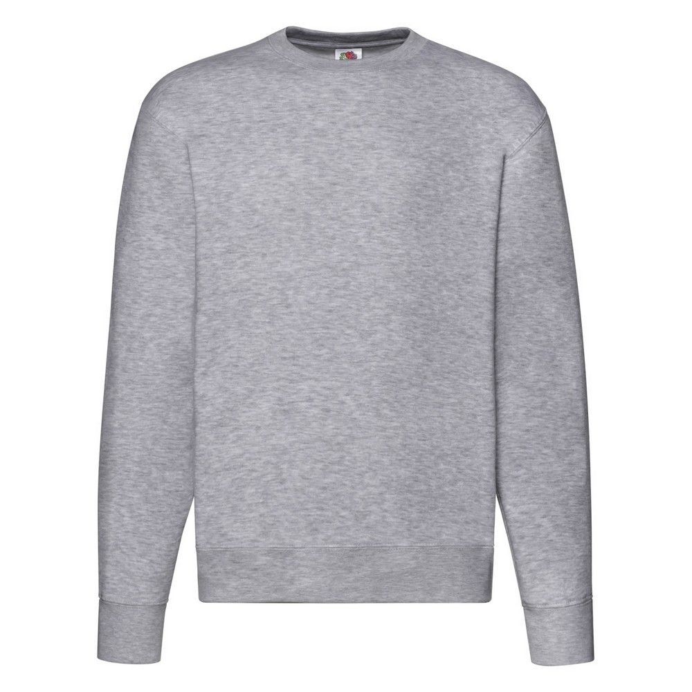 Fruit of the Loom Herren Premium Set-in Sweatshirt (Heather Grey)