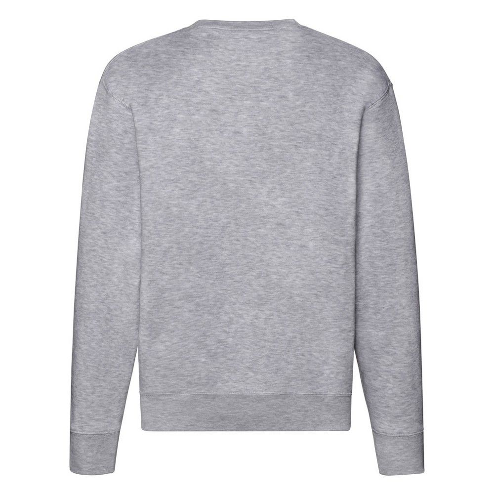 Klassischer Rundhals-Pullover mit eingesetzten Ärmeln