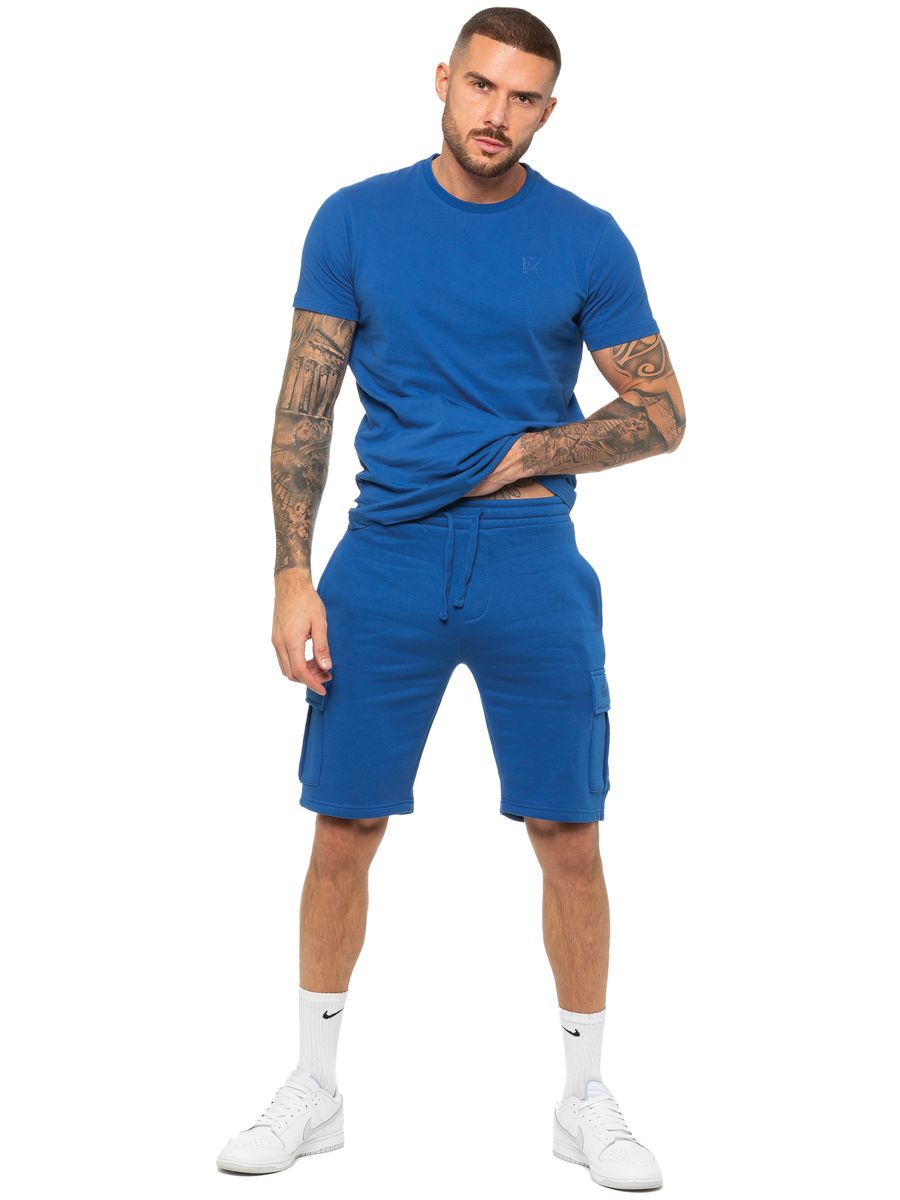 Herren Freizeit Shorts Set Uni