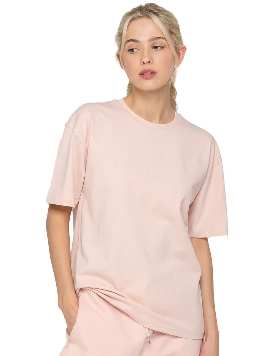 Damen Oversized Rundhals T-Shirt