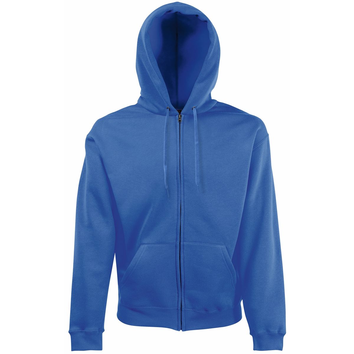 Klassisches Kapuzen-Sweatshirt mit Reißverschluss