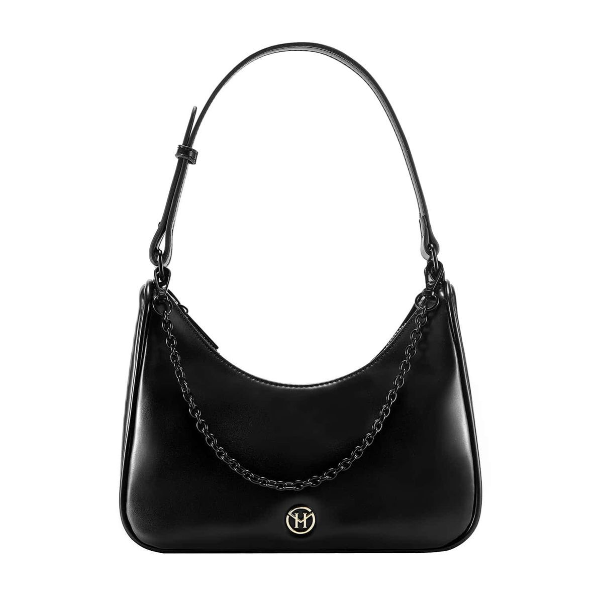 Elegante Schultertasche mit Kettenriemen