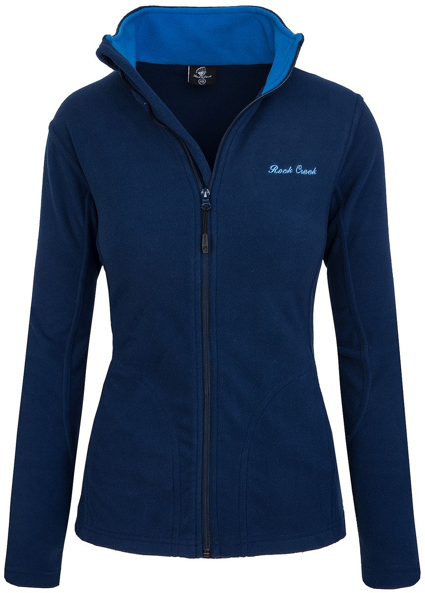 Fleece Jacke mit Reißverschluss