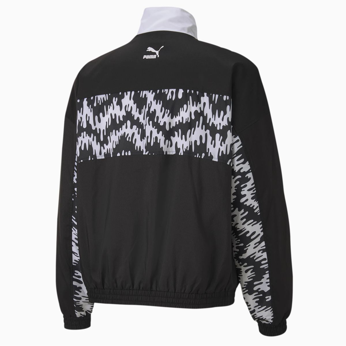 Grafische Colour-Block Trainingsjacke