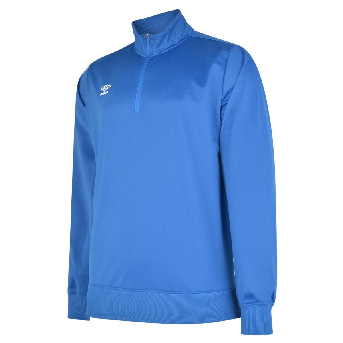 Herren Trainings Sweatshirt mit Halbem Reißverschluss