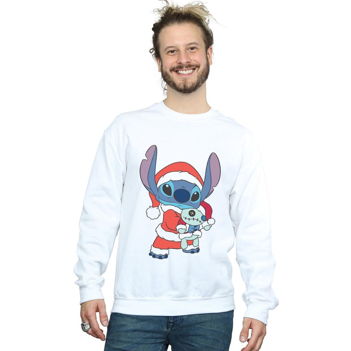 Festliches Stitch Feiertags-Sweatshirt