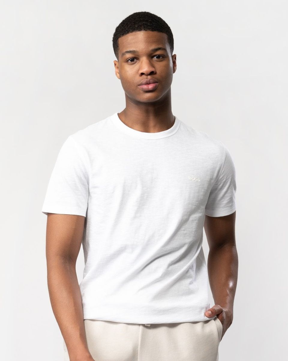 Herren T-Shirt mit Rundhalsausschnitt, Regular Fit