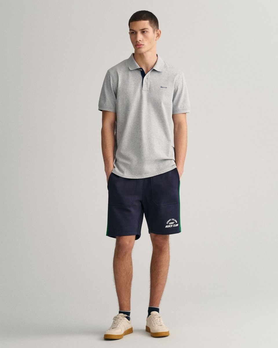 Kurzärmliges Poloshirt mit regulärer Passform
