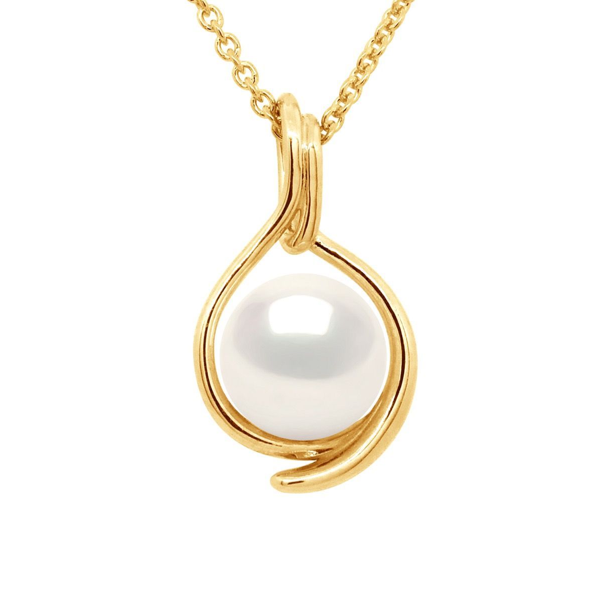 Elegantes geschwungenes Perlen-Design