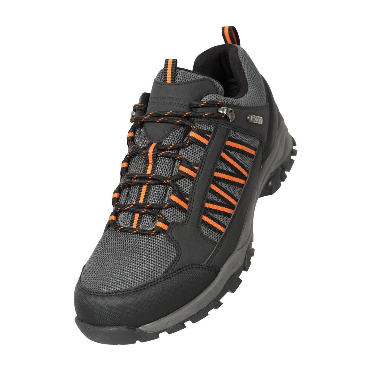 Mountain Warehouse Herren Path Wasserdichte Wanderschuhe (Schwarz)