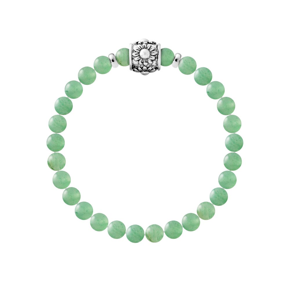 'Happy Love' Aventurin-Perlenarmband