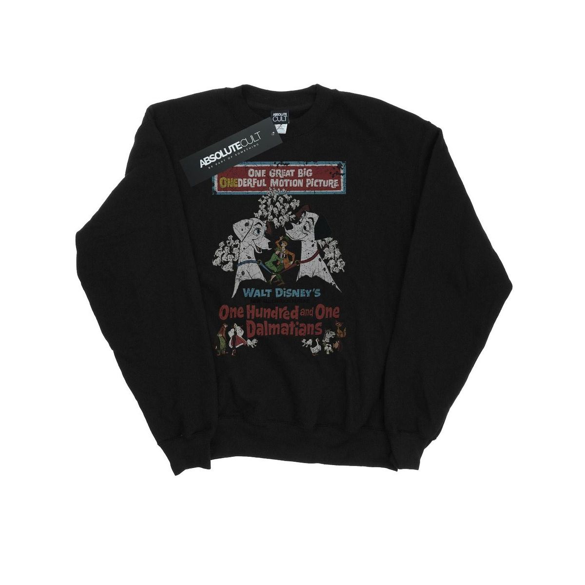 Retro 101 Dalmatiner Film Sweatshirt