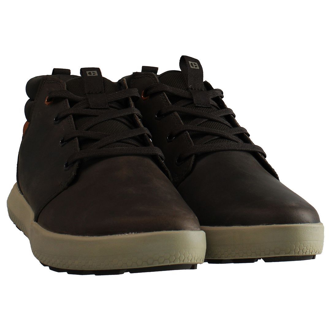 Lässige Mid-Top Lederstiefel