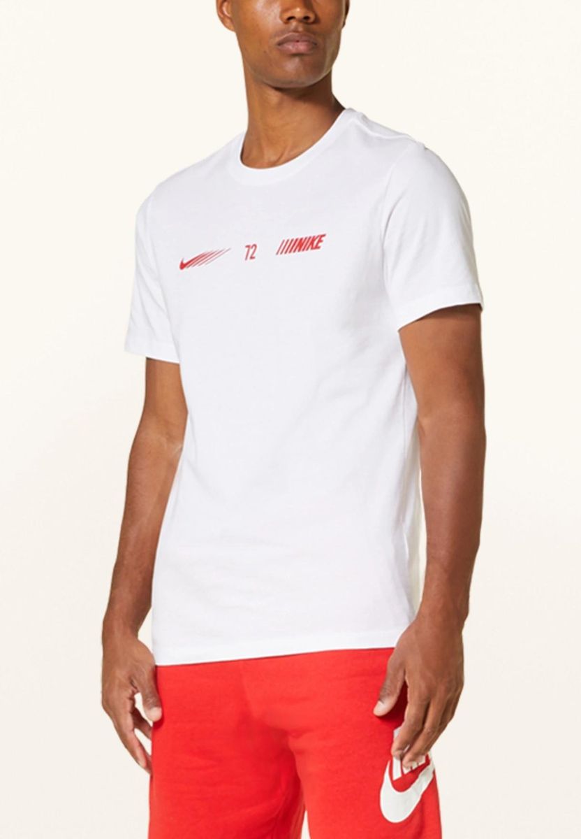 Klassisches Baumwoll-T-Shirt mit Grafik