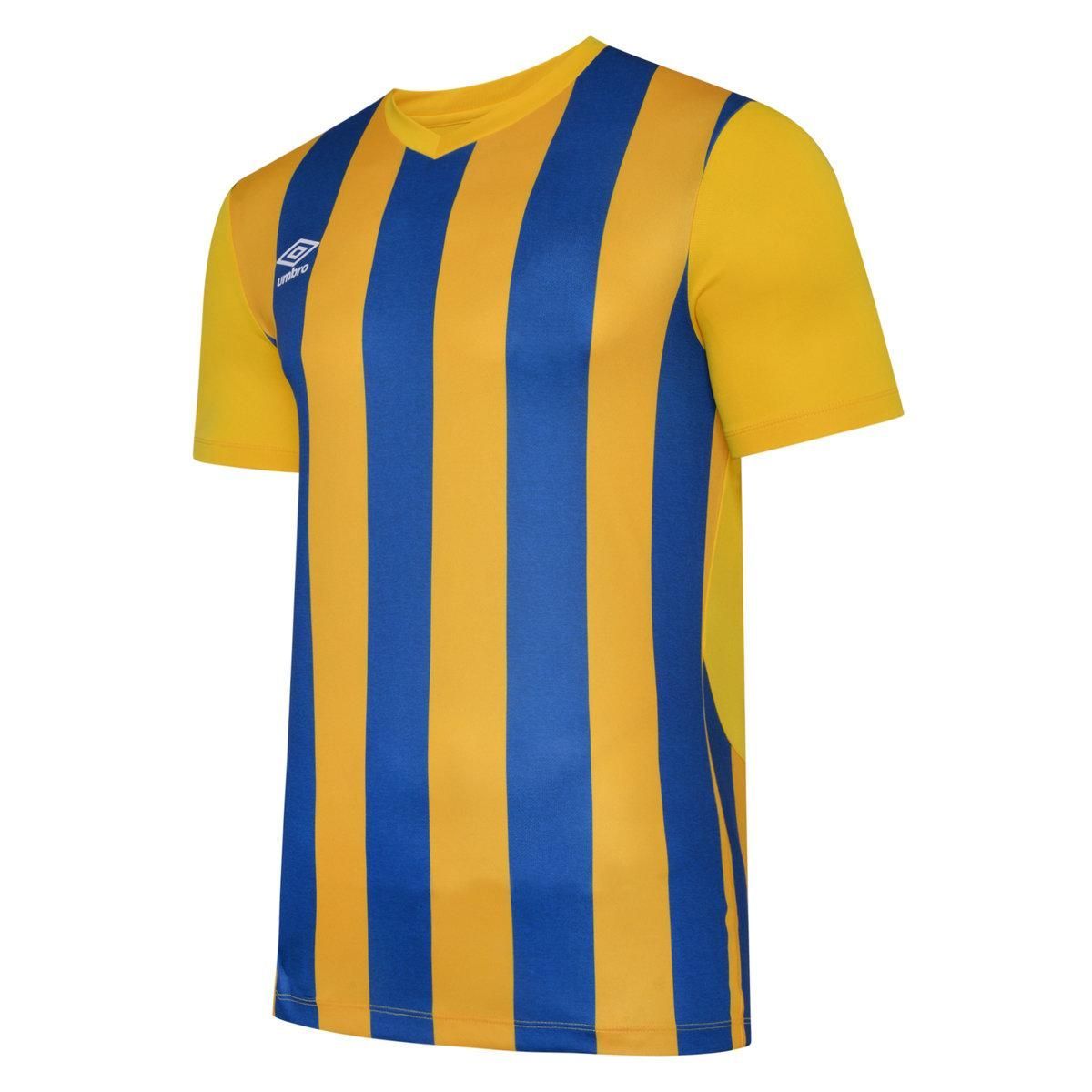 Gestreiftes Strick-Fußballtrikot-Top