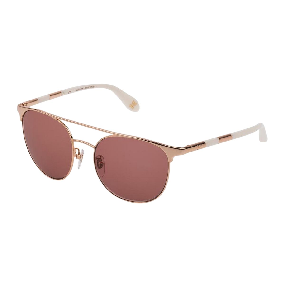 Schicke Pilotenbrille mit Rosé-Gläsern