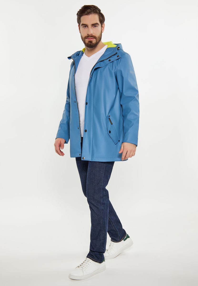 Funktionaler wasserdichter Parka mit Kapuze