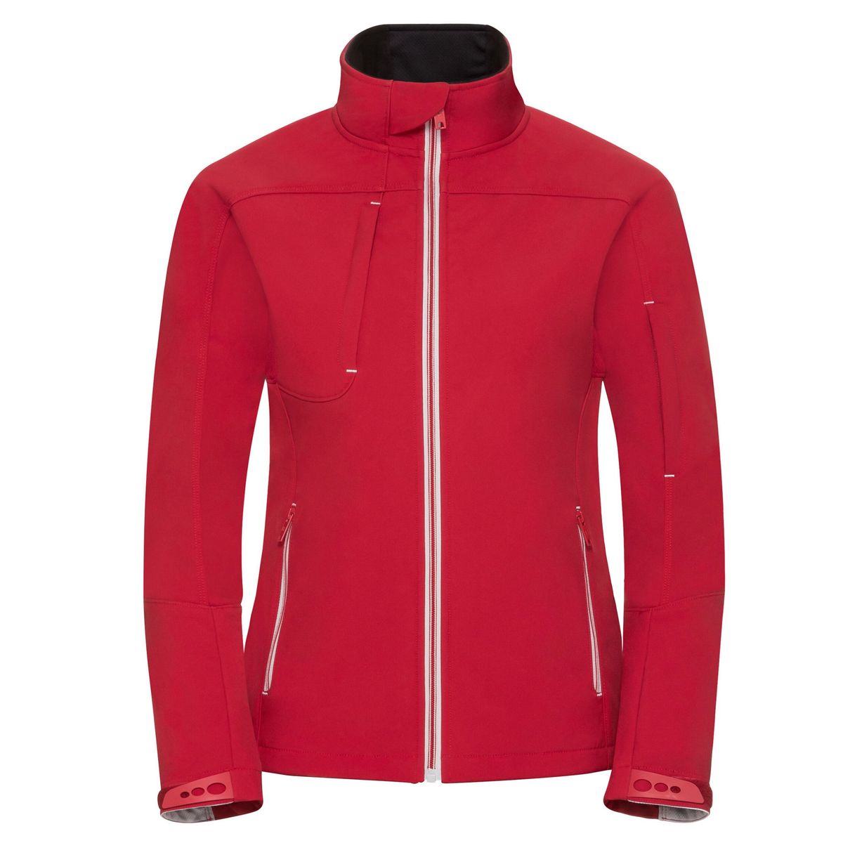 Rote Softshell Active Jacke