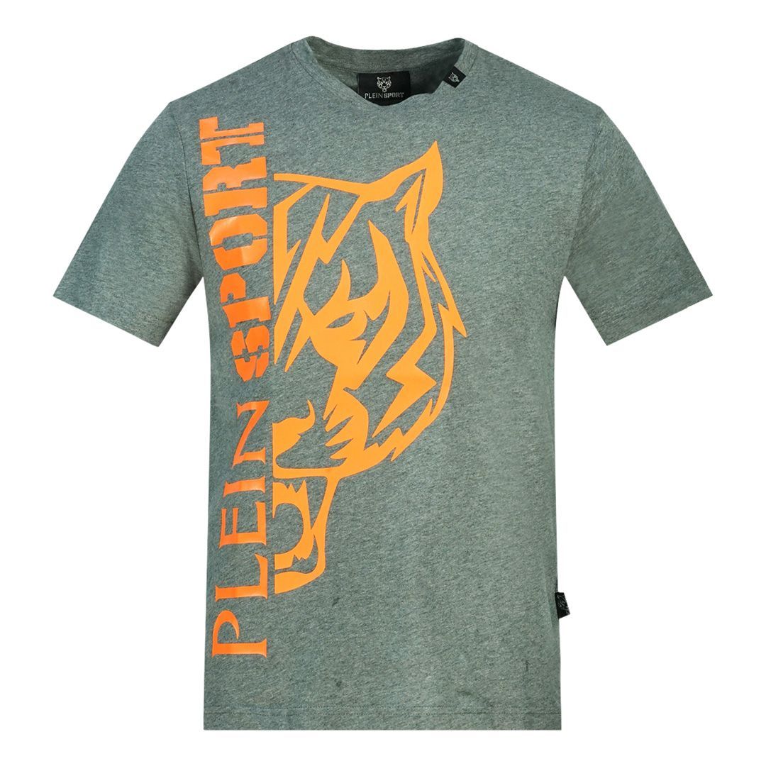 T-Shirt mit Tigergrafik-Print aus Baumwolle
