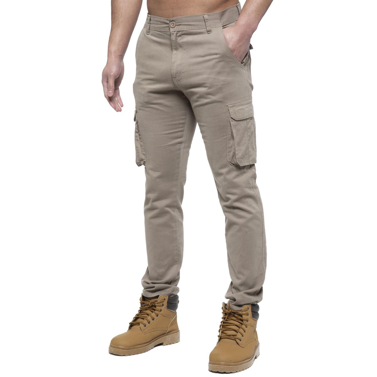 Herren Cargo Hose mit geradem Schnitt