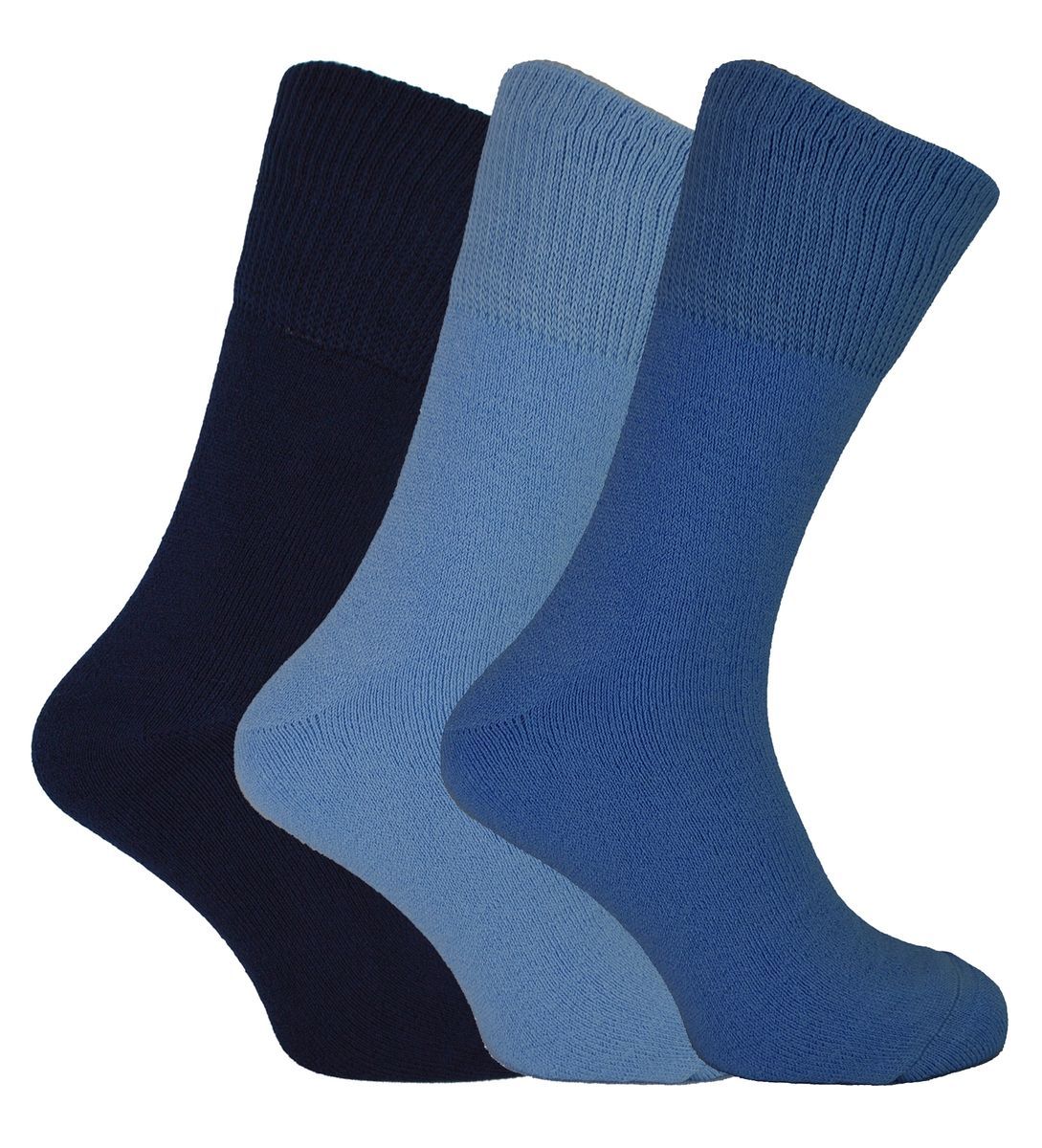 Bambus-Thermosocken für den Winter | THMO | Herren- & Damengrößen | Warme dicke Bambussocken - Blau