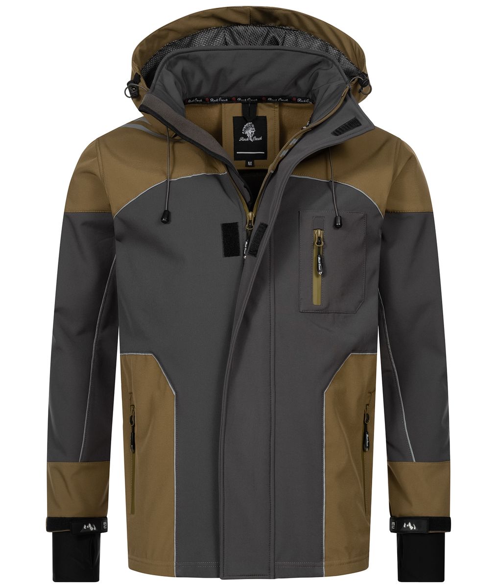 Vielseitige Softshell-Outdoorjacke für Herren