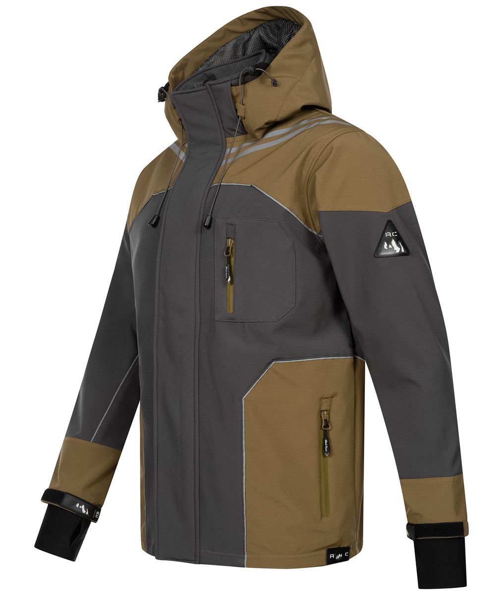 Winddichte Outdoor-Softshelljacke