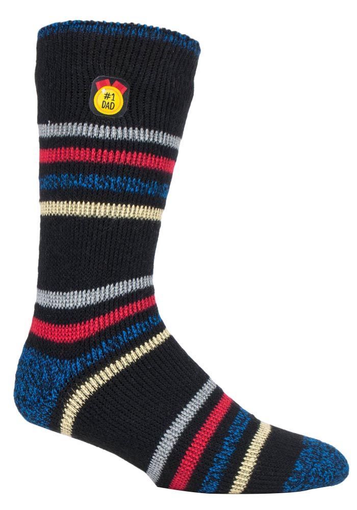 Gestreifte #1 Papa Thermosocken