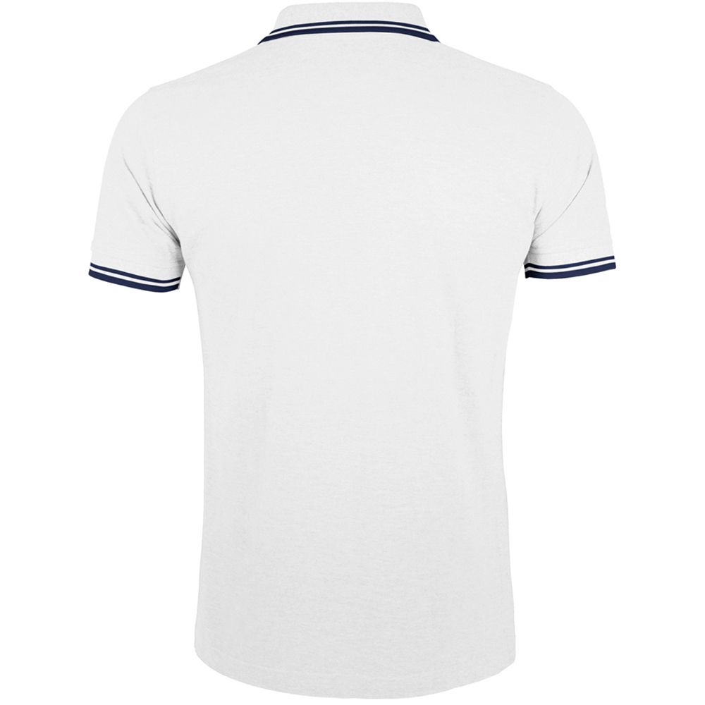 Poloshirt mit kontrastierenden Streifen