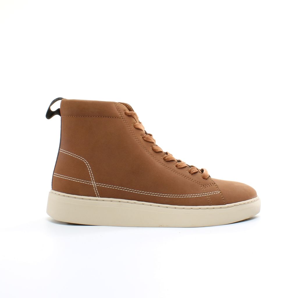 Herren Leder Mid-Top Sneaker