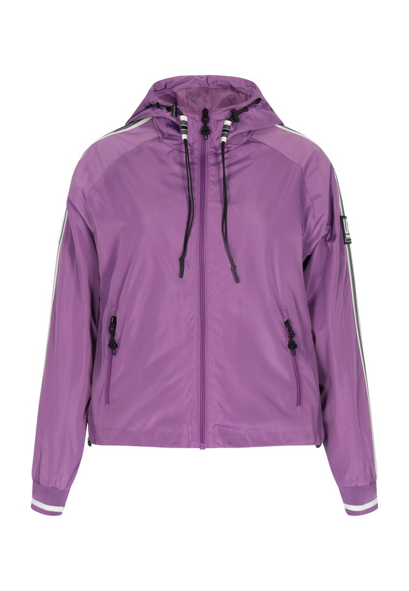Leichte Windbreaker Jacke mit Kapuze