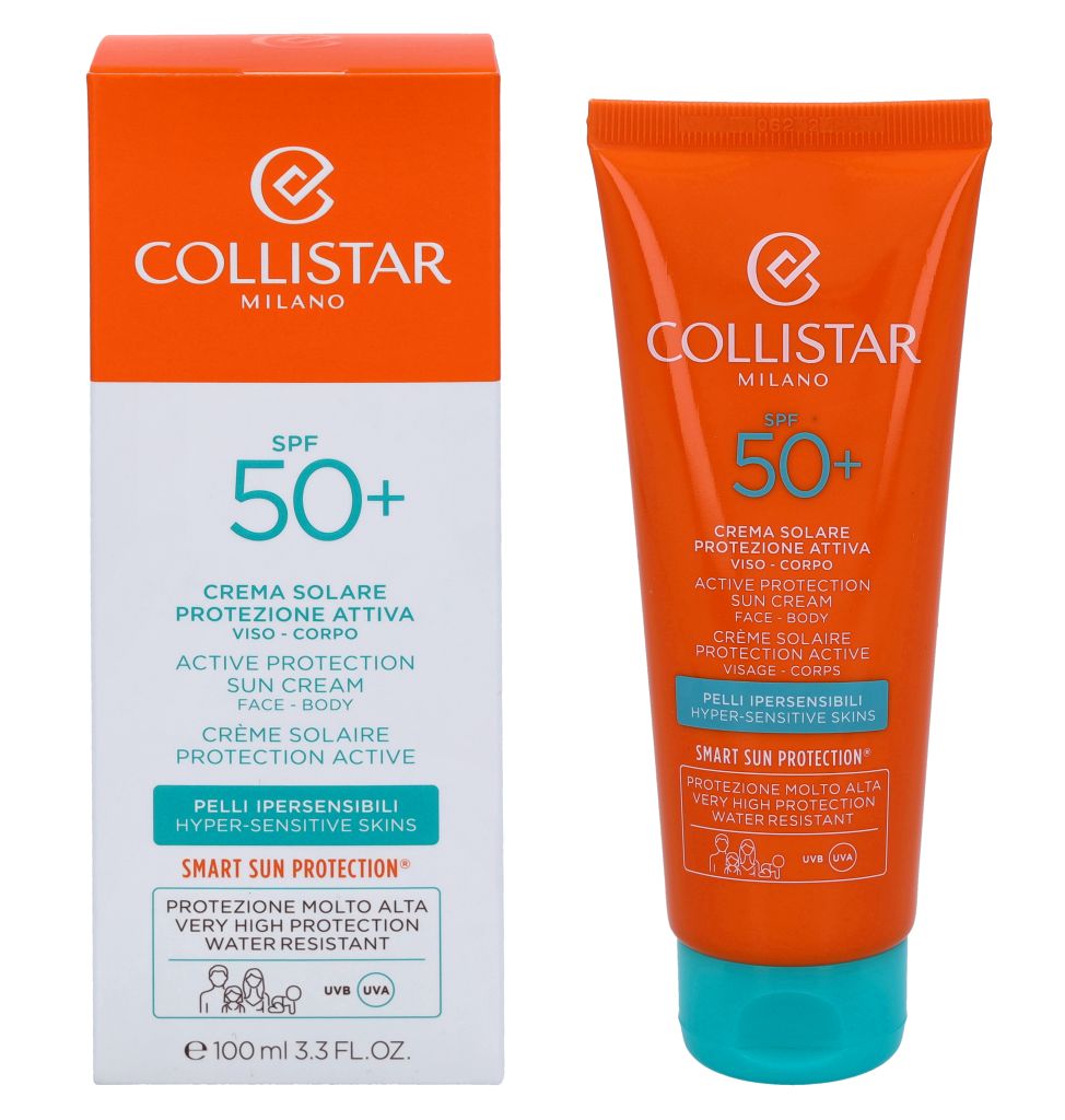 Collistar Aktive Schutz Sonnencreme Gesicht Körper SPF 50+ 100ml