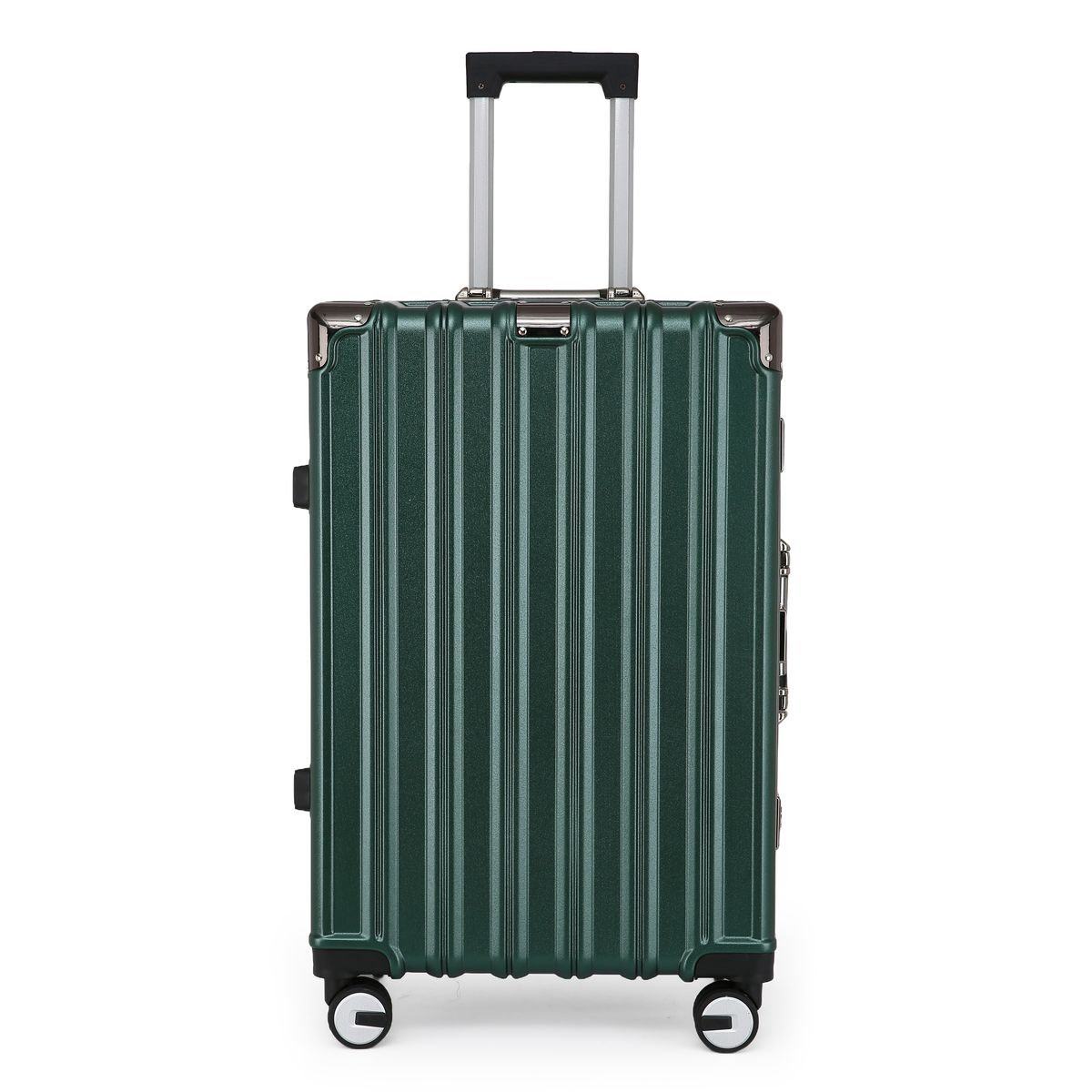 Elegantes Kofferset mit gerippter Hartschale