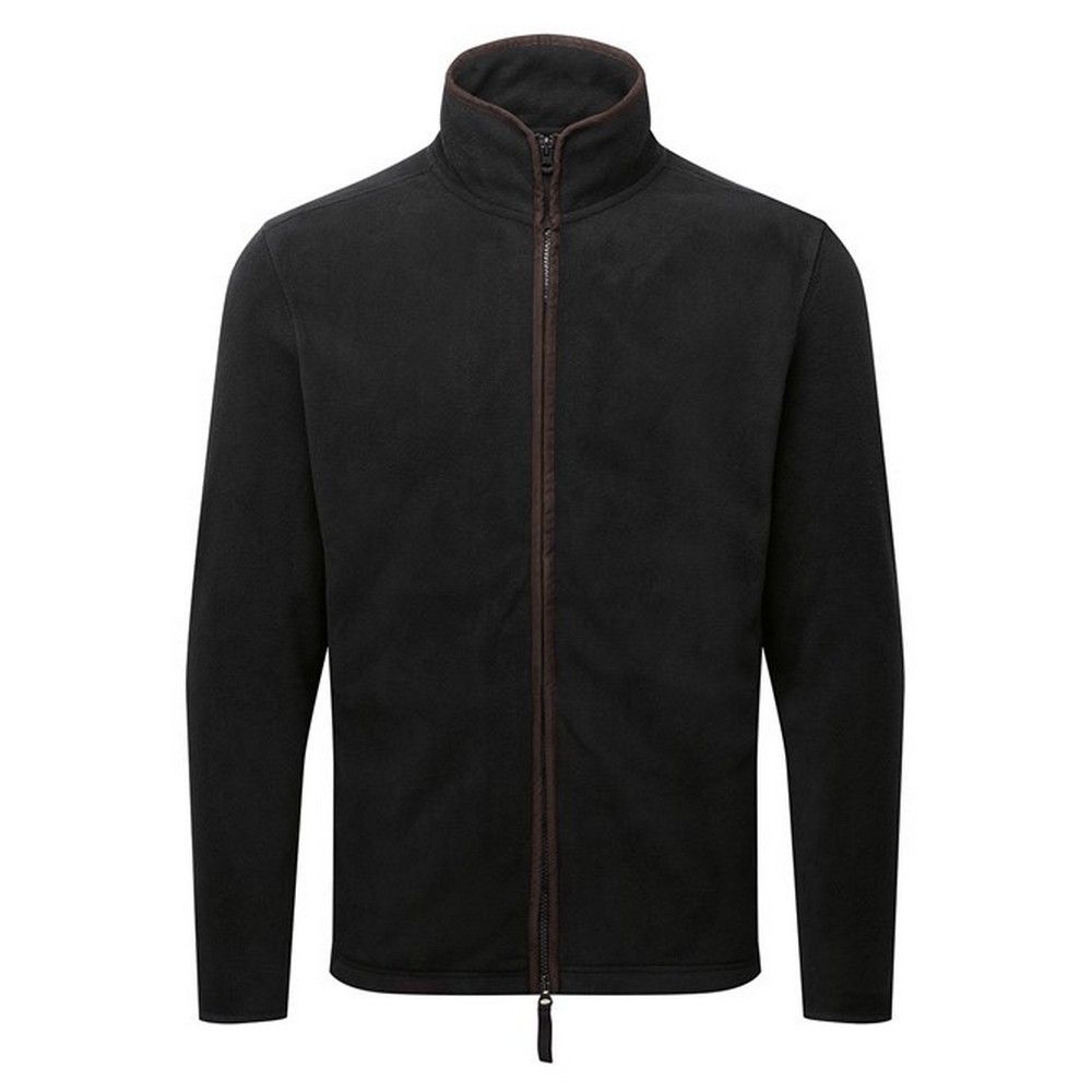 Herren Fleecejacke mit durchgehendem Reißverschluss