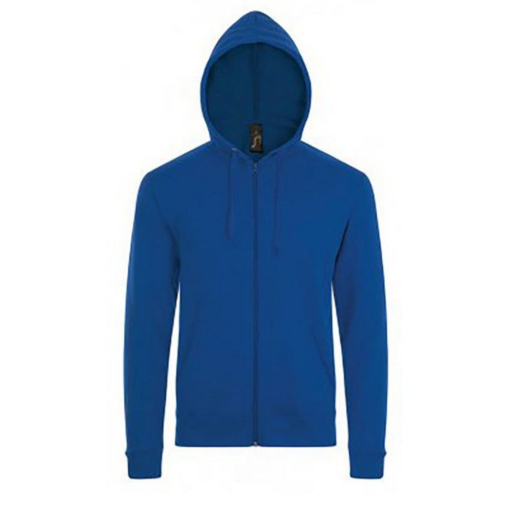 Herren Fleece Kapuzenpullover mit Reißverschluss