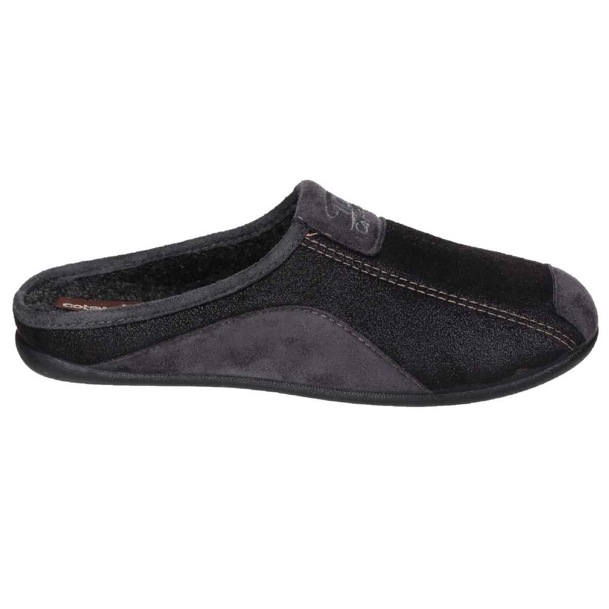 Bequeme Textil-Slipper zum Reinschlüpfen