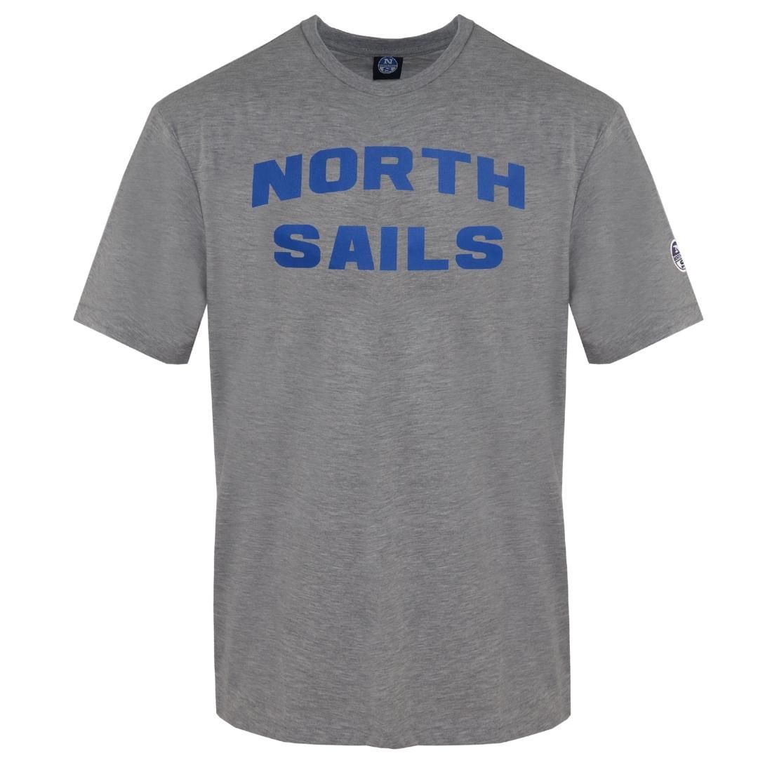 Klassisches T-Shirt mit Logo und Rundhalsausschnitt