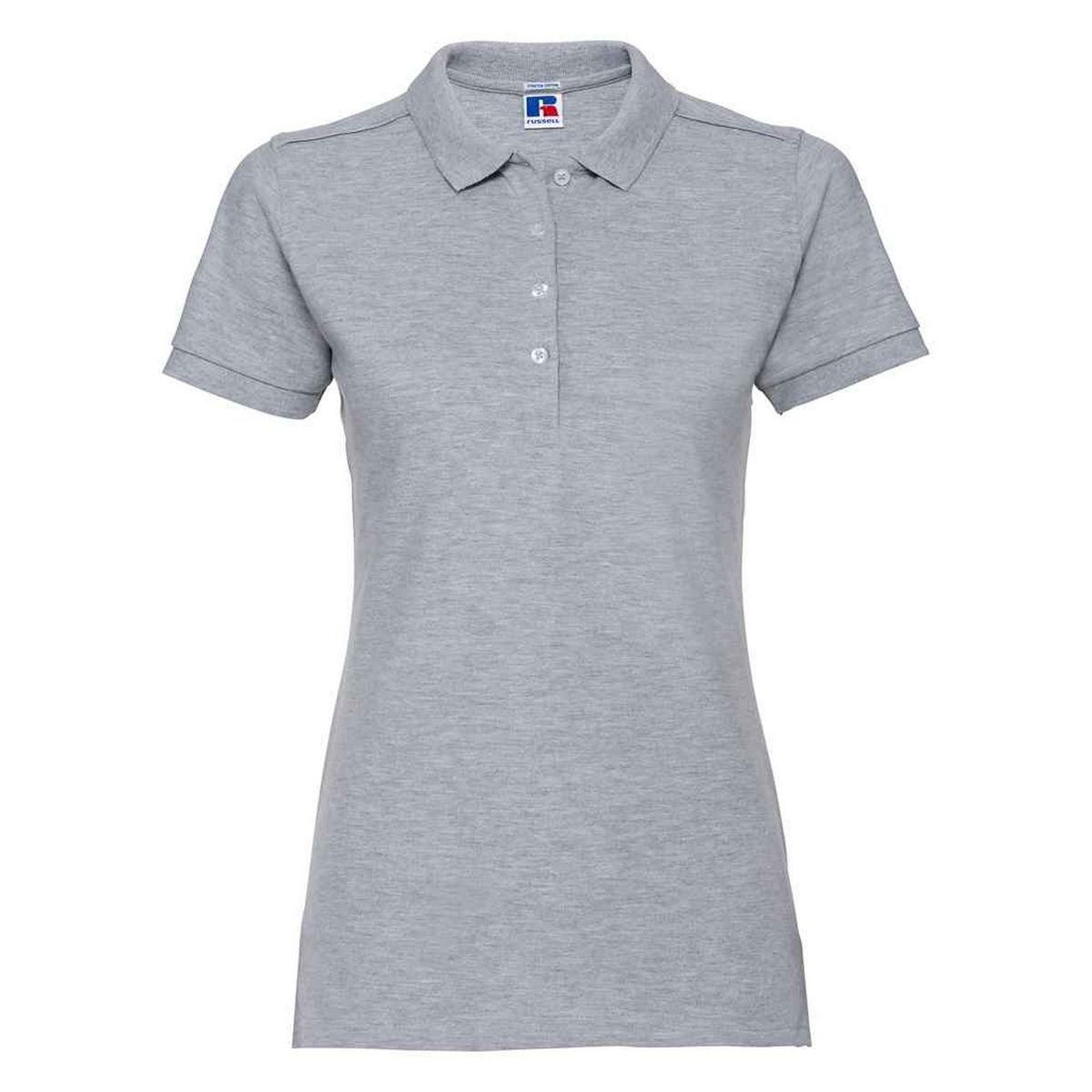 Stretch-Piqué-Poloshirt für Damen