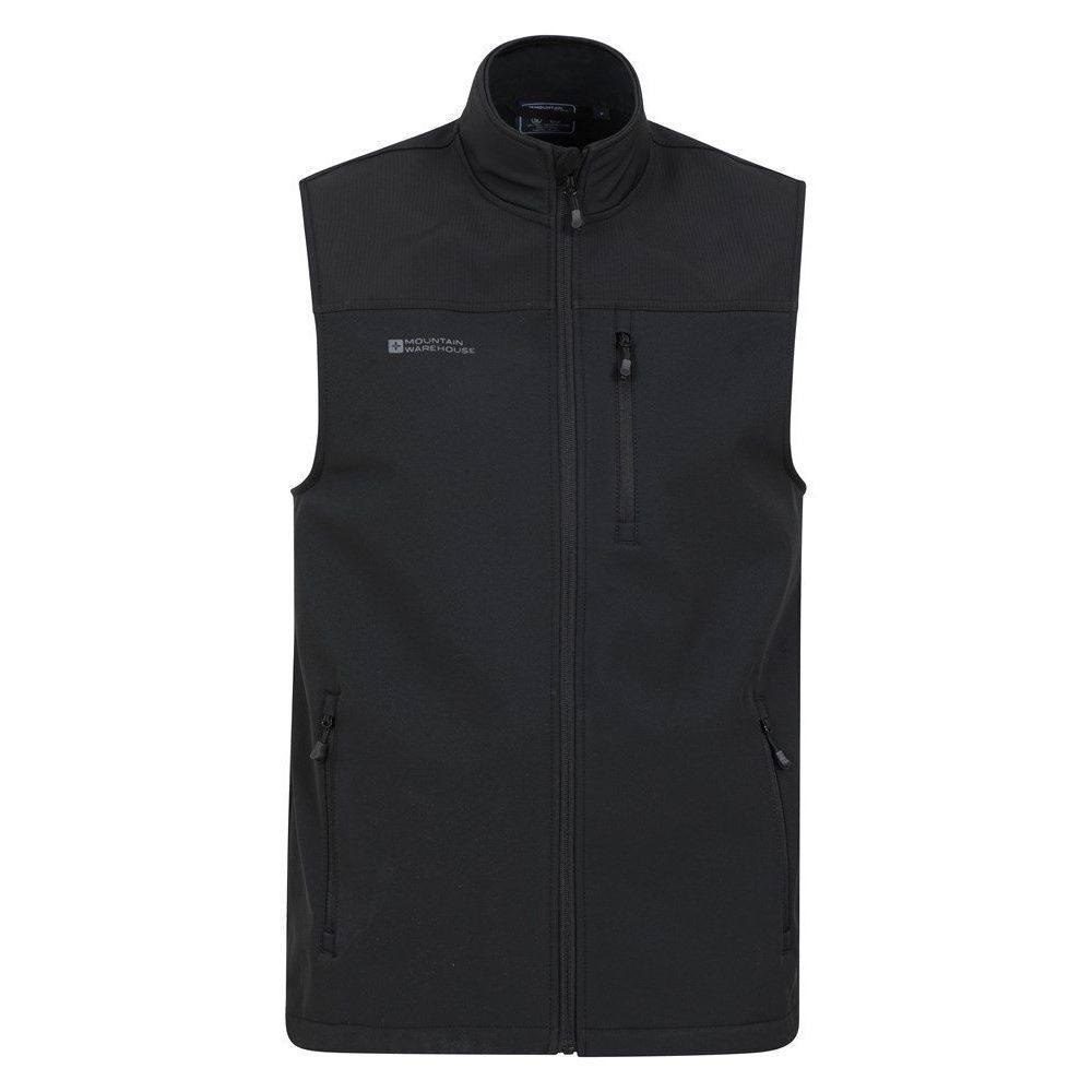 Mountain Warehouse Herren Grasmere Gilet (Schwarz)