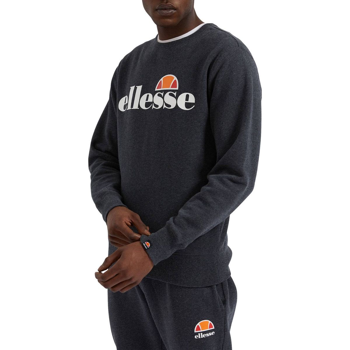 Klassisches Sweatshirt mit Logo-Print