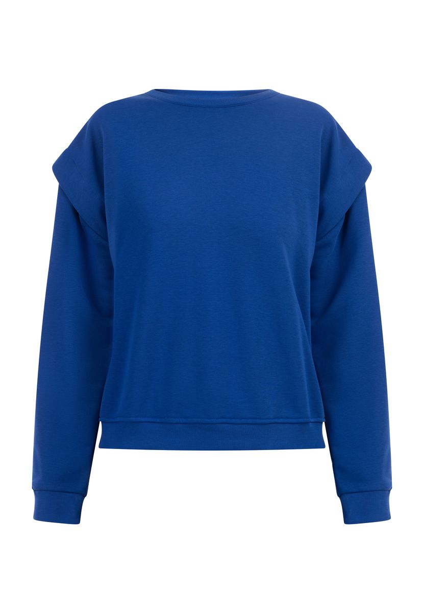 Mymo Sweatpullover Damen KÖNIGSBLAU