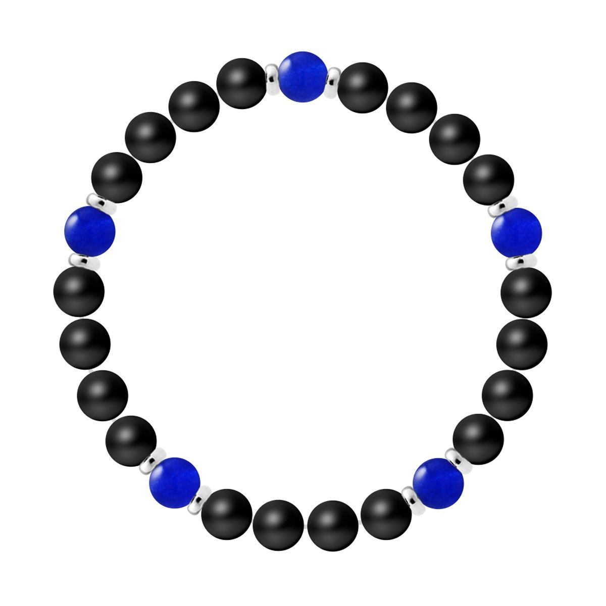 Perlenarmband mit Edelsteinen