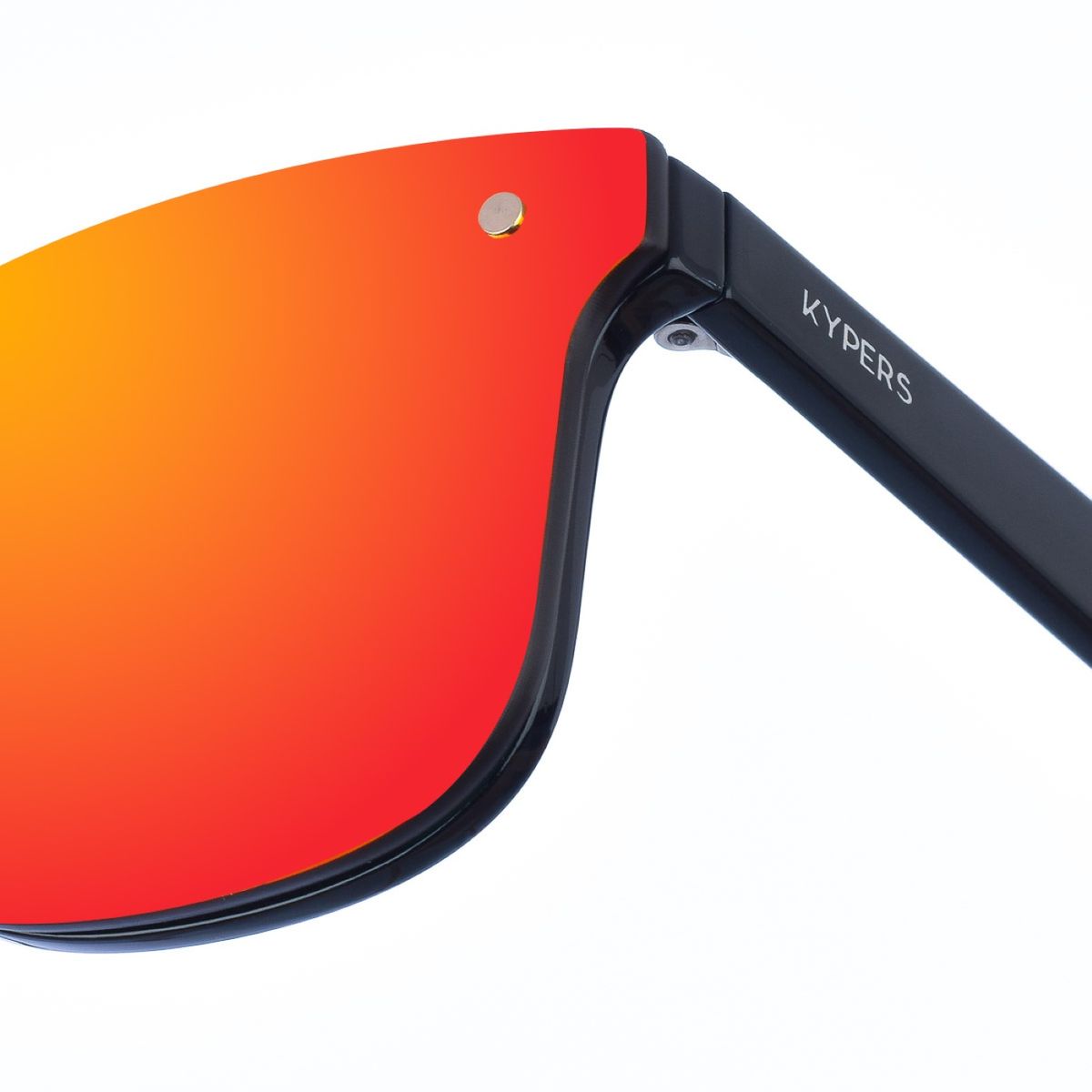 Elegante verspiegelte Shield-Sonnenbrille
