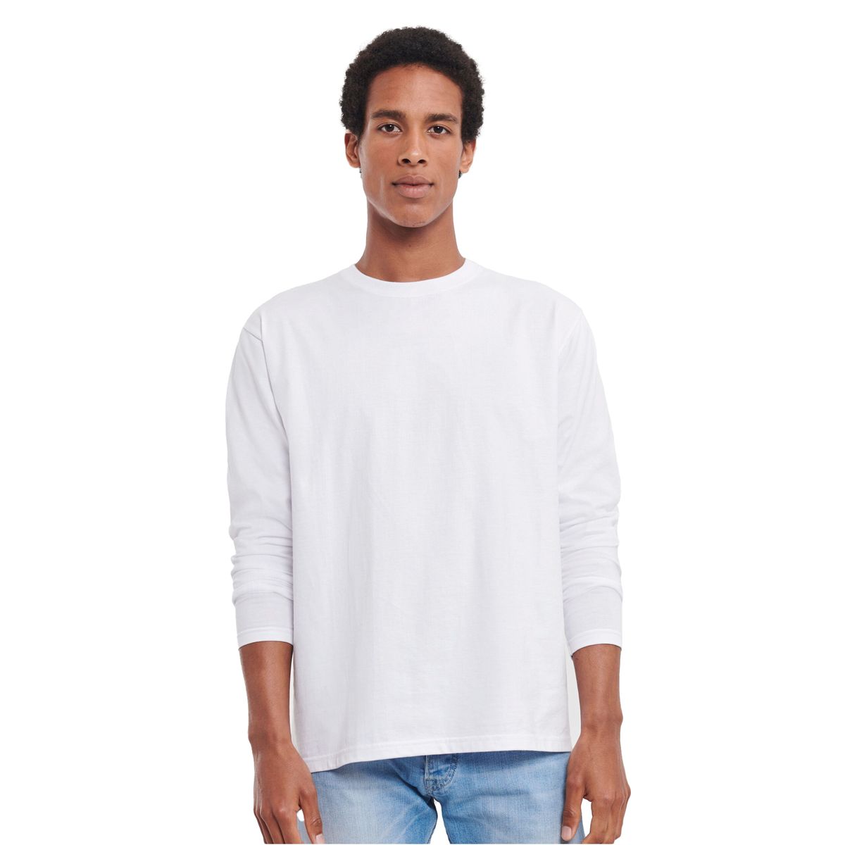 Herren/Damen Unisex Langarm T-Shirt