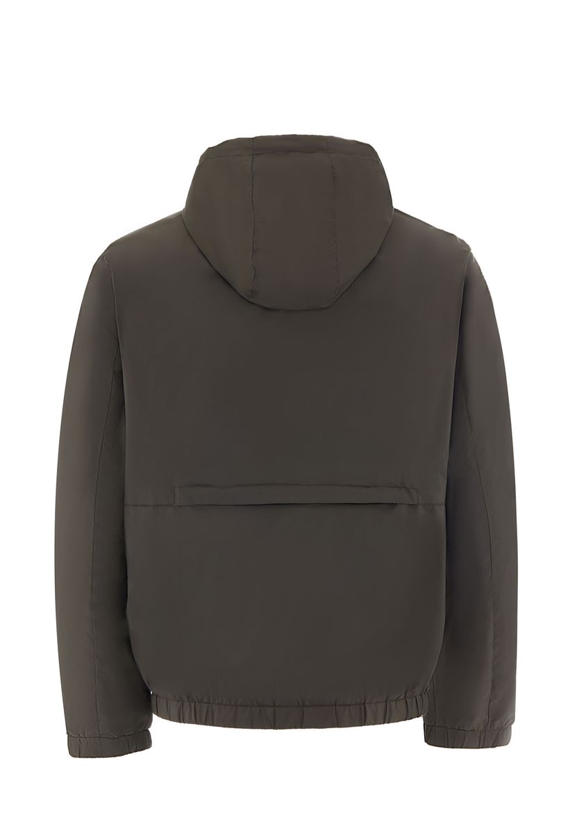 Minimalistische Bomberjacke mit Stehkragen