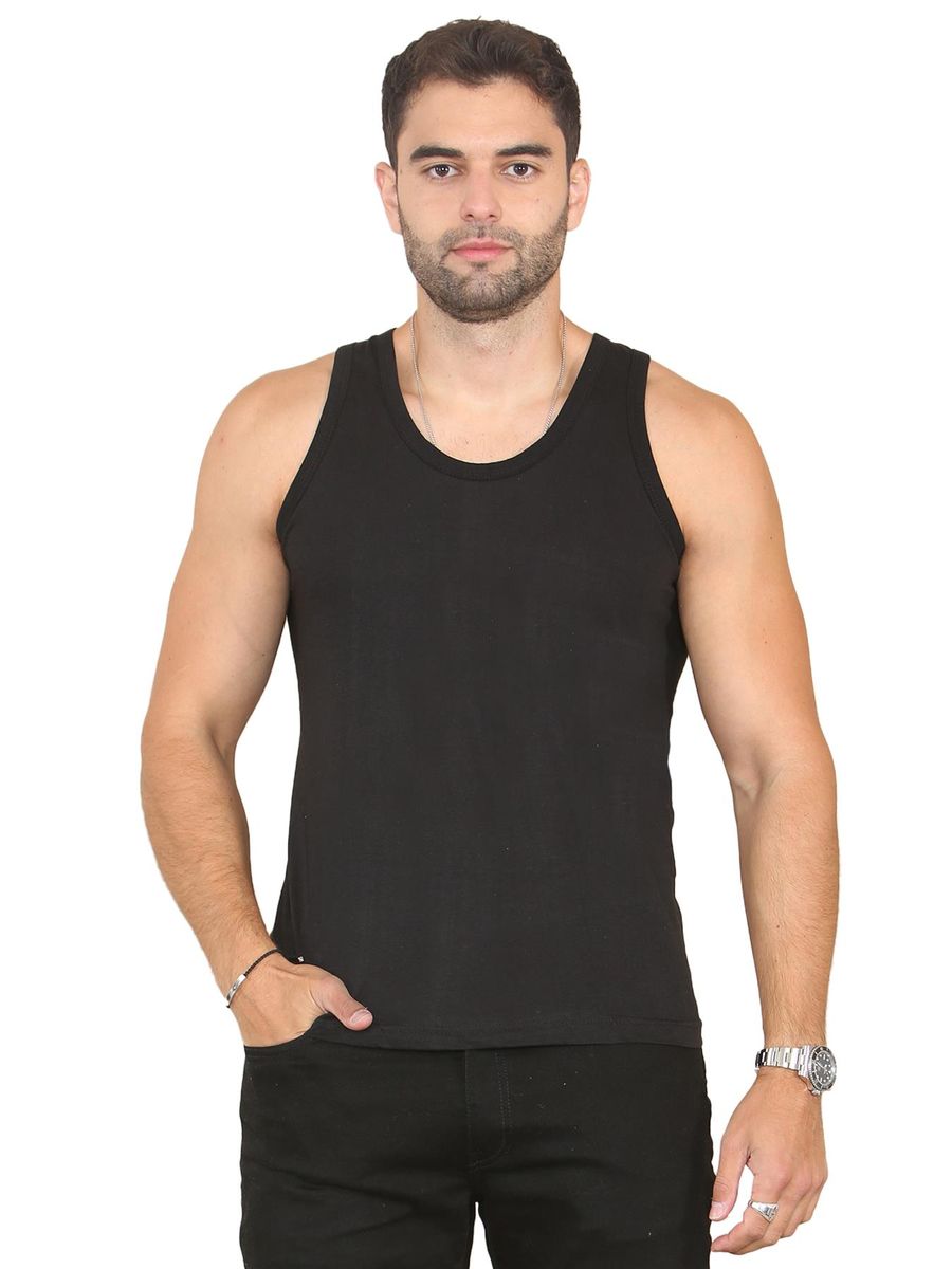 Herren Basic Baumwoll Tanktop